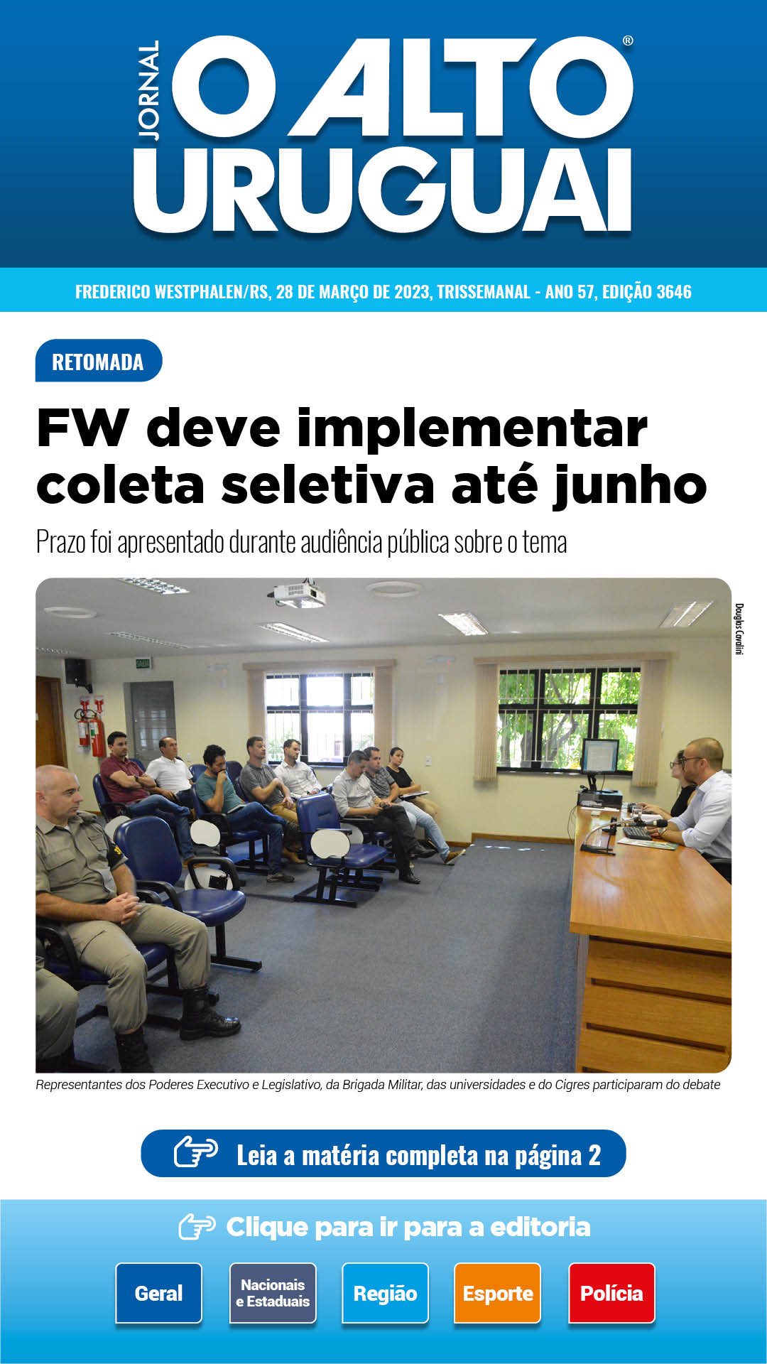 AU Diário - 3646 - Terça