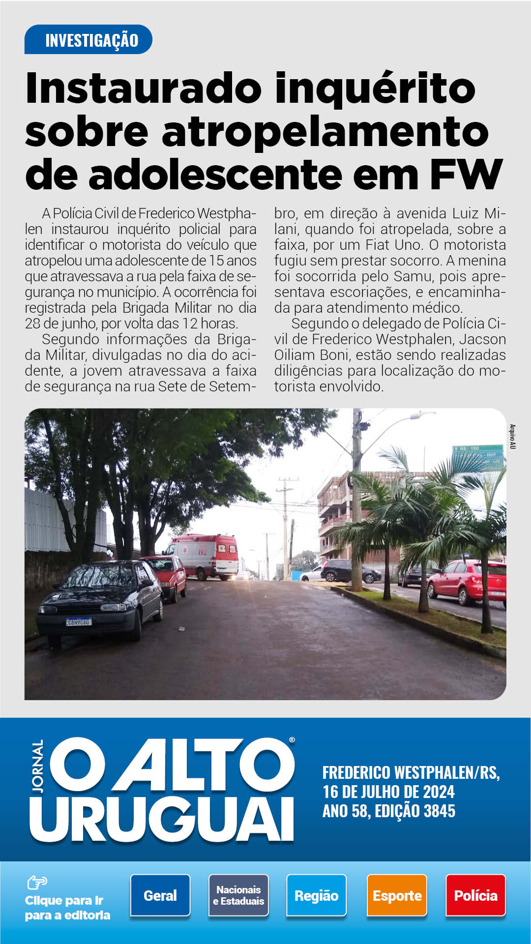 AU Diário - 3845 - Terça