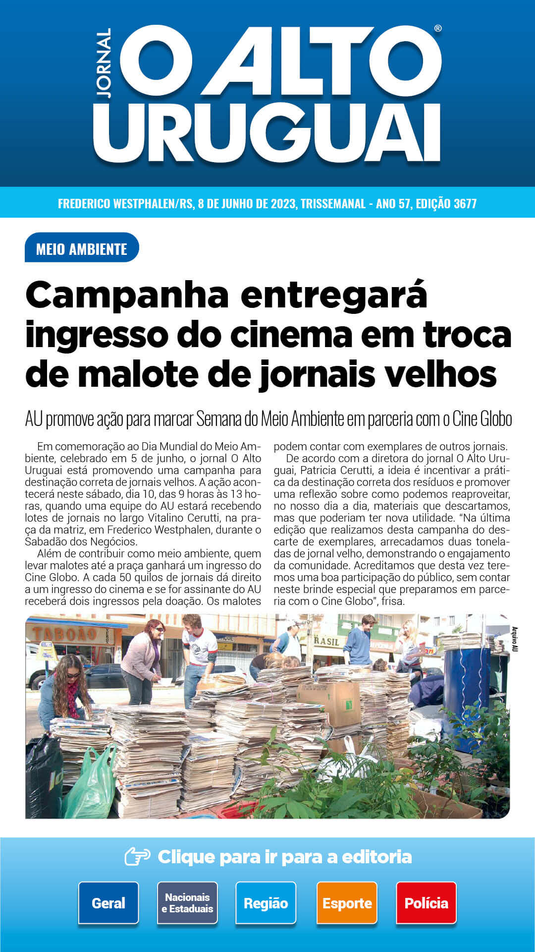 AU Diário - 3677 - Quinta