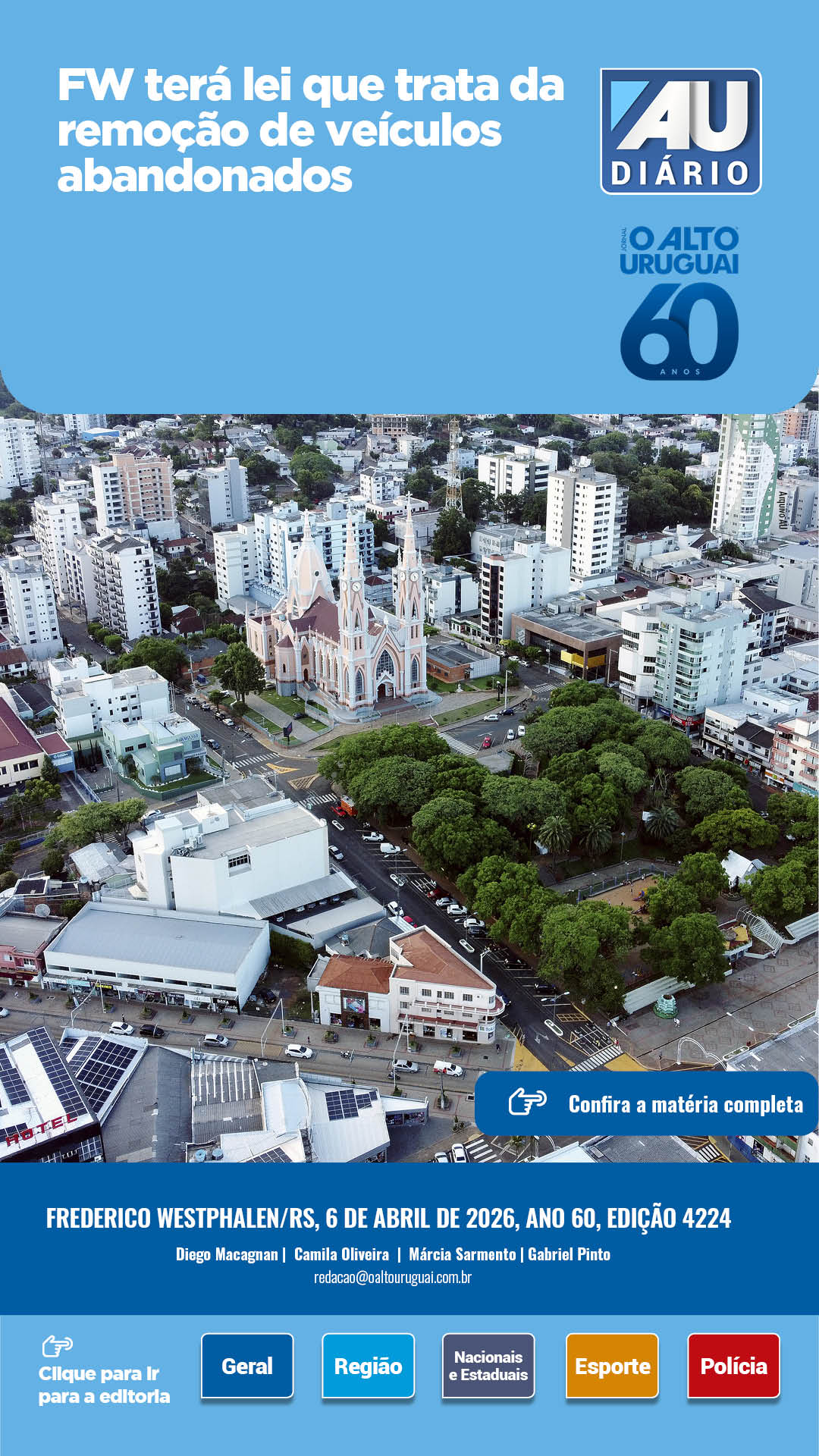 AU Diário - 4224 - Segunda