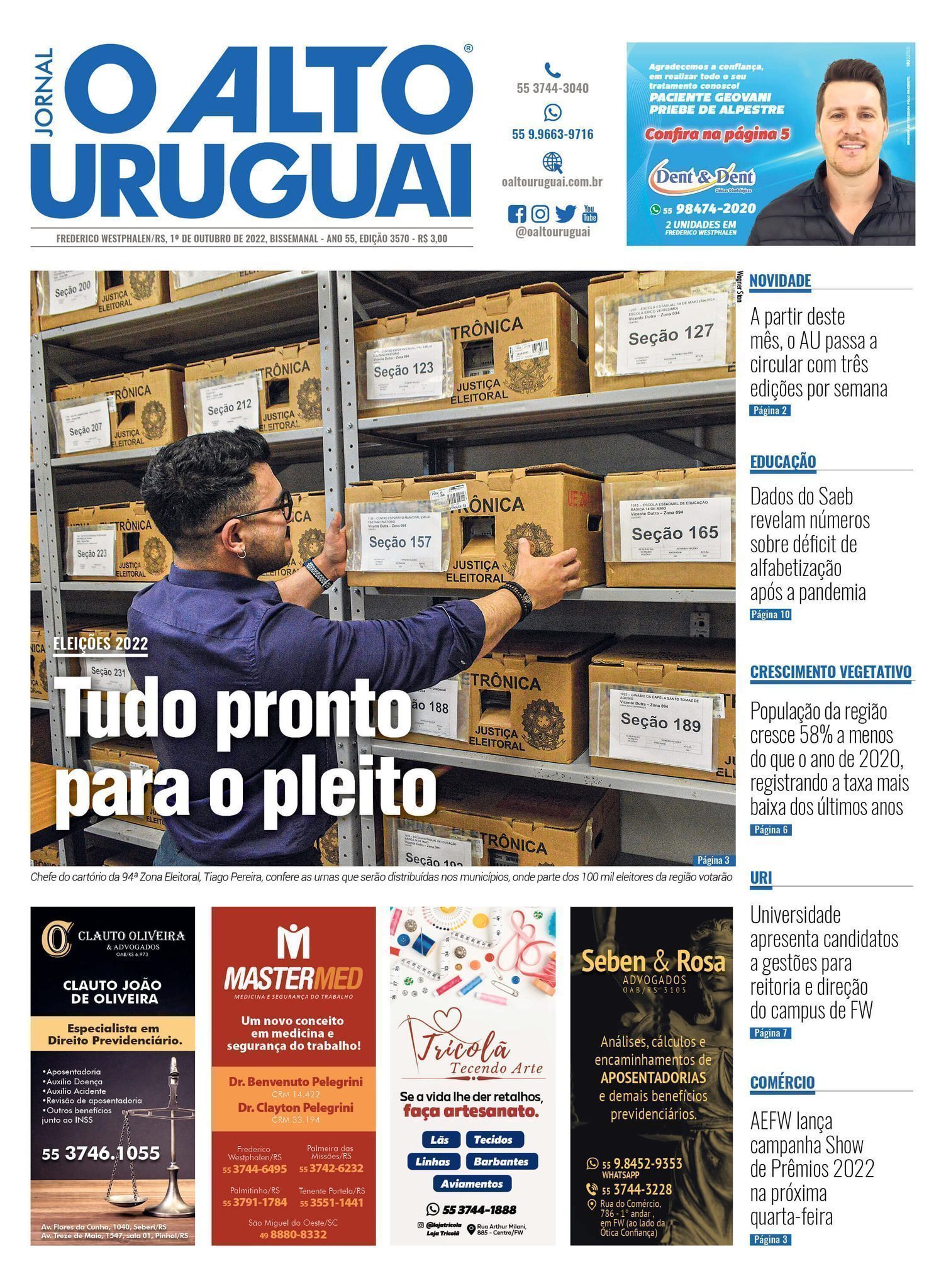 AU Impresso - 3570 - Sábado