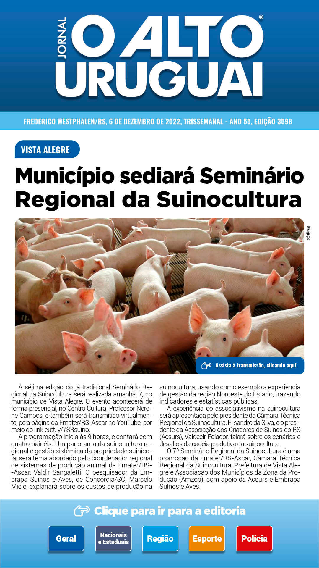 AU Diário - 3598 - Terça