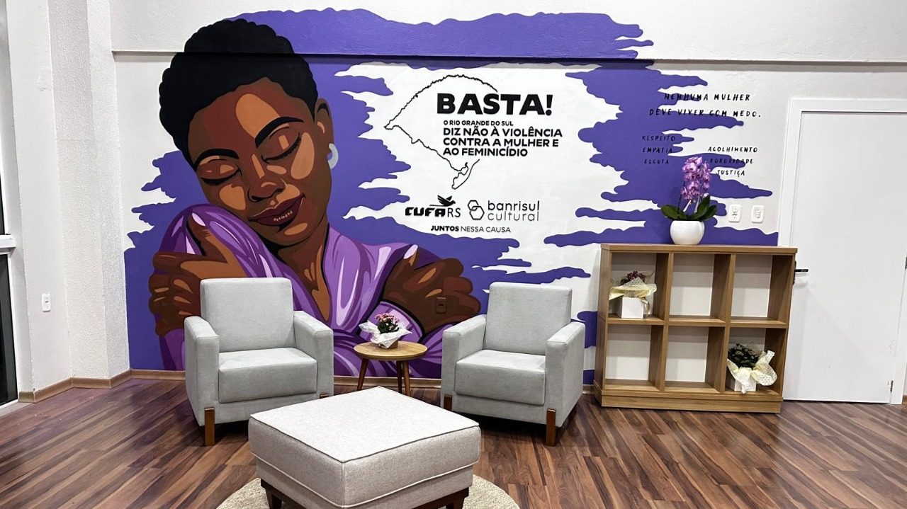 Inaugurado o primeiro Espaço Basta do RS em FW para acolhimento de mulheres vítimas de violência