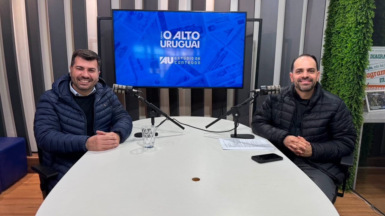 Márcio Patussi (PL), pré-candidato a deputado estadual, concede entrevista ao Jornal O Alto Uruguai